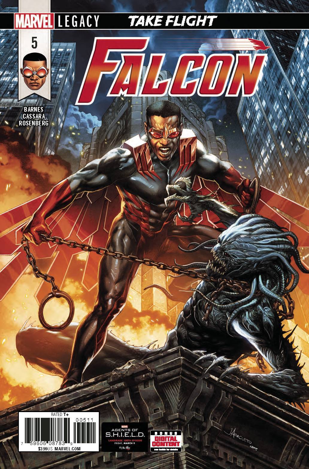 FALCON #5 LEGACY MARVEL COMICS NM