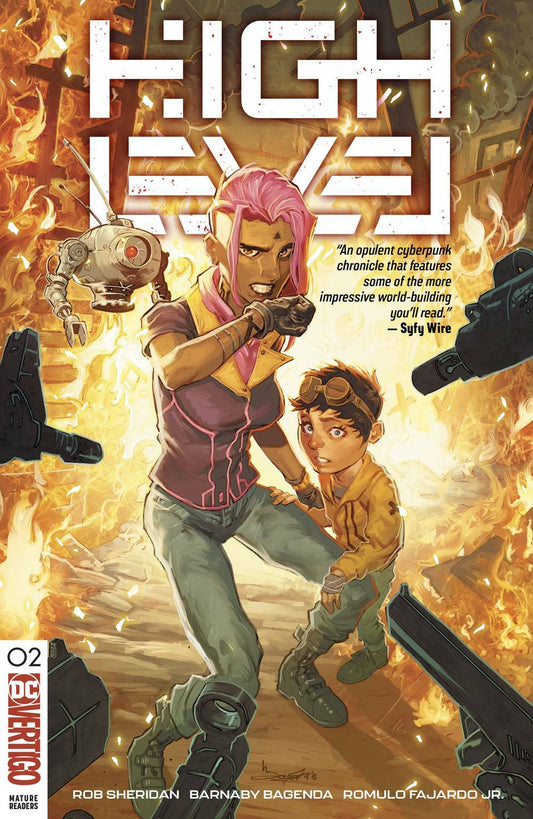 HIGH LEVEL #2 MAIN COVER DC NM 1ST PRINT 2019