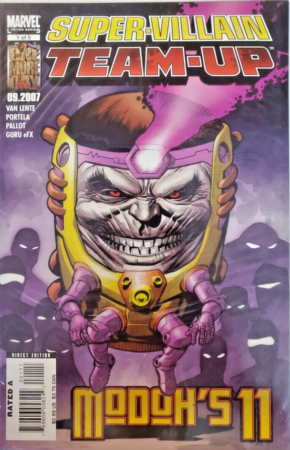 SUPER VILLAIN TEAM UP MODOKS 11 #1 MARVEL 2007 NM- 1ST PRINT