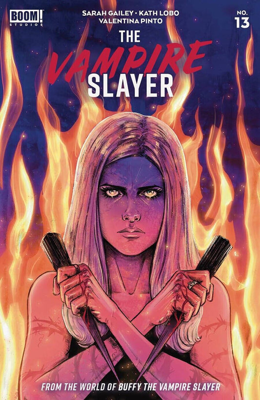 THE VAMPlRE SLAYER #13 PATRIDGE MAIN COVER BUFFY BOOM STUDIOS 2023 VFN+
