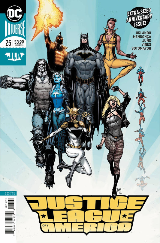 JUSTICE LEAGUE OF AMERICA #25 VARIANT DC COMICS NM
