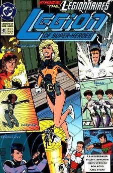 LEGION OF SUPER-HEROES VOL. 4 #41 MAR. 1993 TOM BIERBAUM VF/NM 1ST PRINT