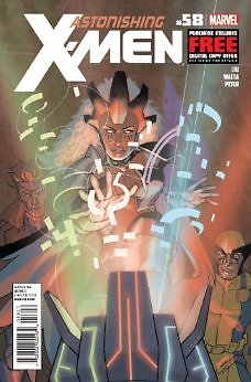 ASTONISHING X-MEN #58 WARBIRD IS ON THE RUN MARJORIE LIU MARVEL  NM 1st PRINT
