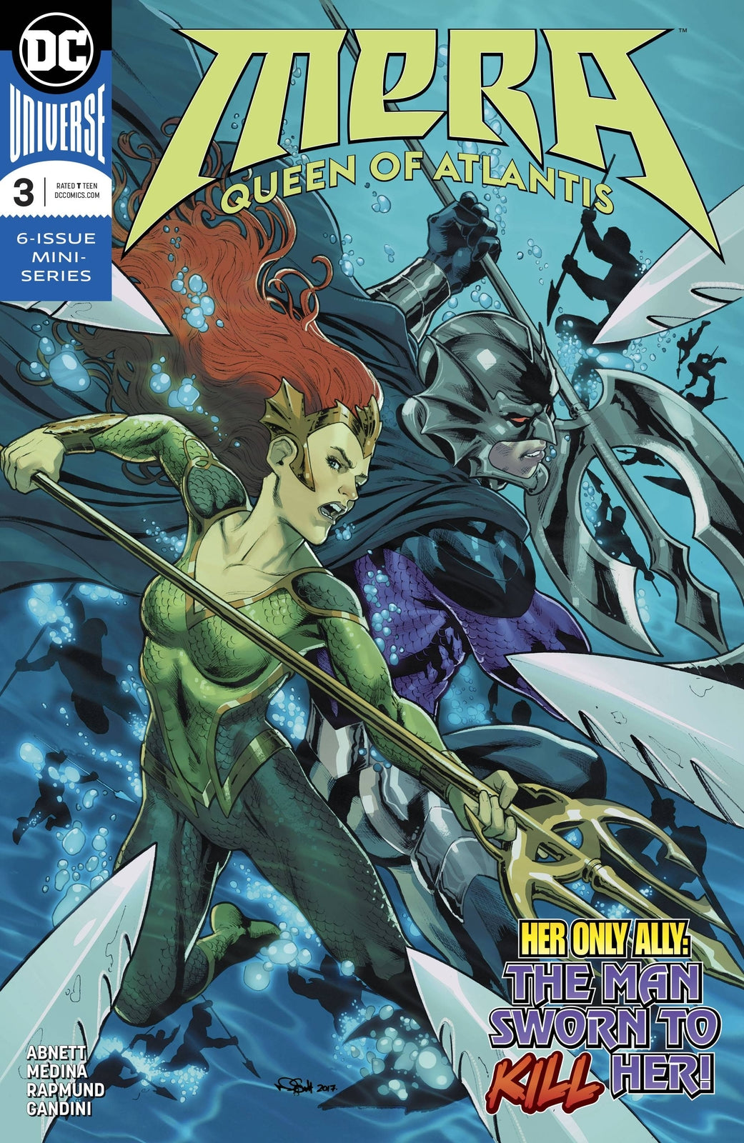 MERA QUEEN OF ATLANTIS #3 OF 6 DC NM