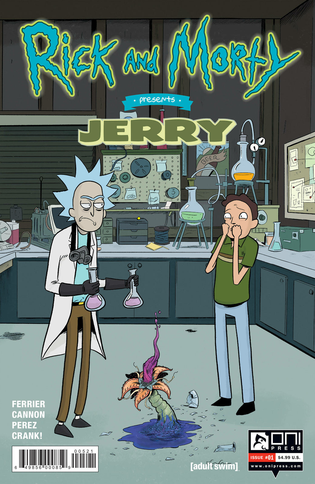 RICK & MORTY PRESENTS JERRY #1 COVER B GRACE ONI NM 1ST PRINT 2019