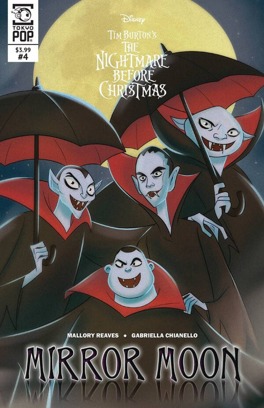 NIGHTMARE BEFORE CHRISTMAS MIRROR MOON #4 NM 1ST PRINT MAIN COVER TOKYO POP 2022