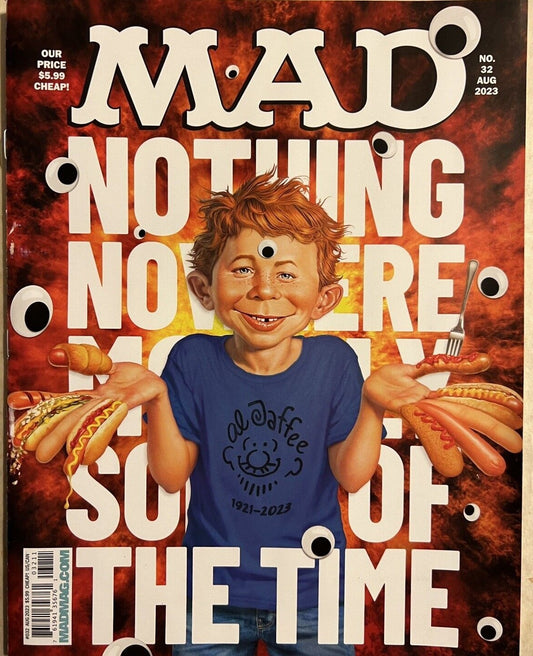 MAD MAGAZINE #32 AUGUST 2023 AL JAFFEE TRIBUTE ISSUE MAD #32