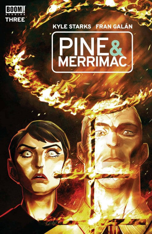 PINE AND MERRIMAC #3 MAIN COVER NM 1ST PRINT BOOM! STUDIOS 2024