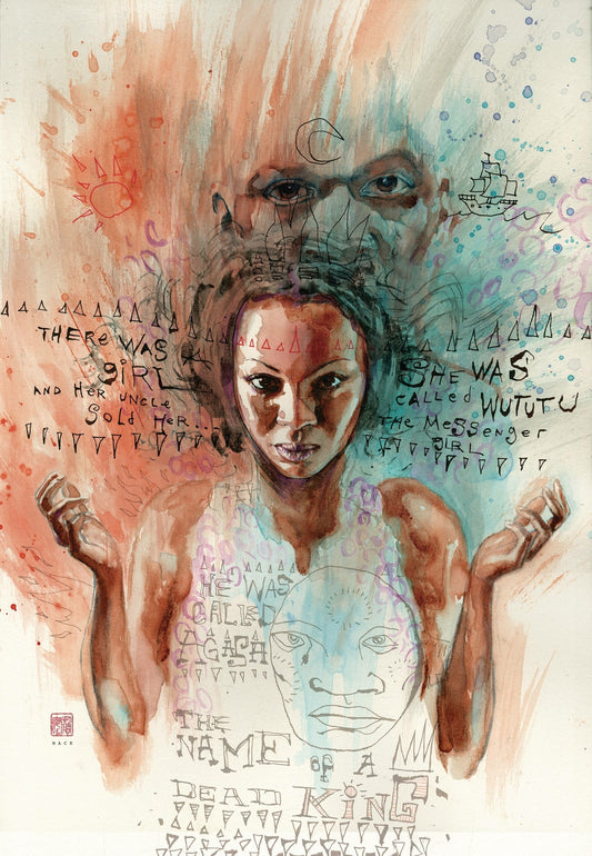 AMERICAN GODS MY AINSEL #5 NEIL GAIMAN MACK VARIANT NM 1ST PRINT DARK HORSE 2018