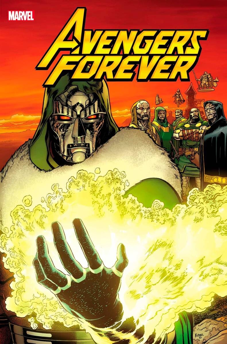 AVENGERS FOREVER #5 KUDER VARIANT AARON TOWE MARVEL NM 1ST PRINT 2022