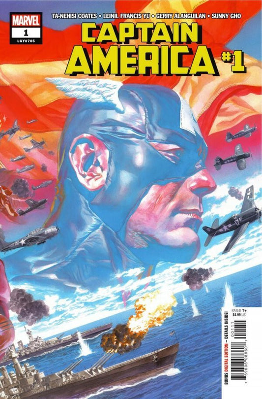 CAPTAIN AMERICA #1 NM 1ST PRINT MAIN COVER MARVEL COMICS 2018