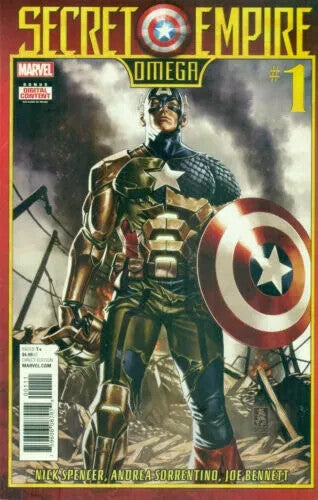 SECRET EMPIRE OMEGA ISSUE #1 MAIN COVER NM 1ST PRINT