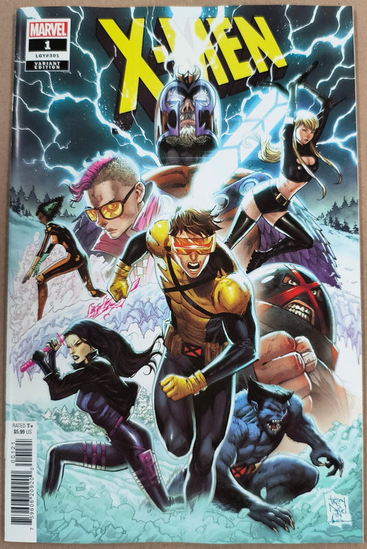 X-MEN #1 DANIEL VARIANT MCKAY STEGMAN NM 1ST PRINT MARVEL COMICS 2024