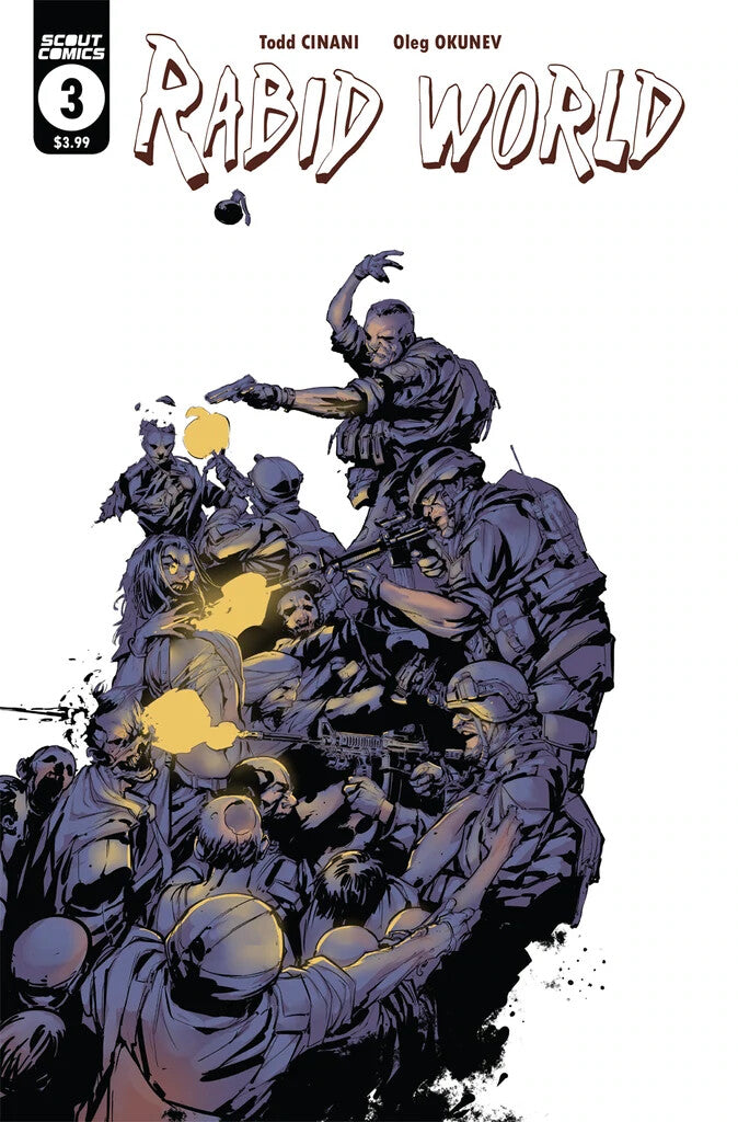 RABID WORLD #1 2 3 4 SCOUT COMICS VARIOUS ISSUES YOU PICK!