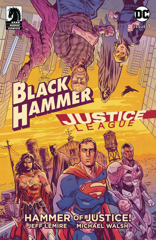 BLACK HAMMER JUSTICE LEAGUE #1 COVER A WALSH DARK HORSE NM 1ST PRINT 2019