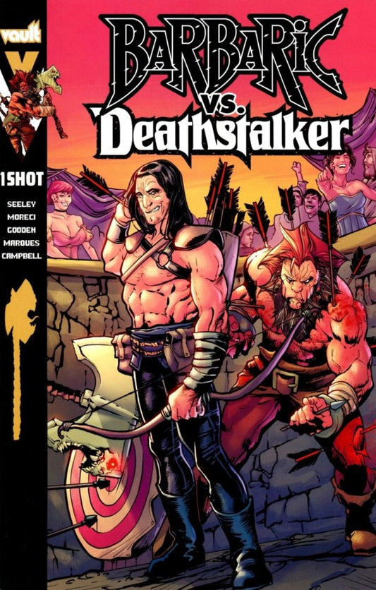 BARBARIC VS DEATHSTALKER #1 ONE-SHOT NM 1ST PRINT MAIN COVER VAULT COMICS 2024