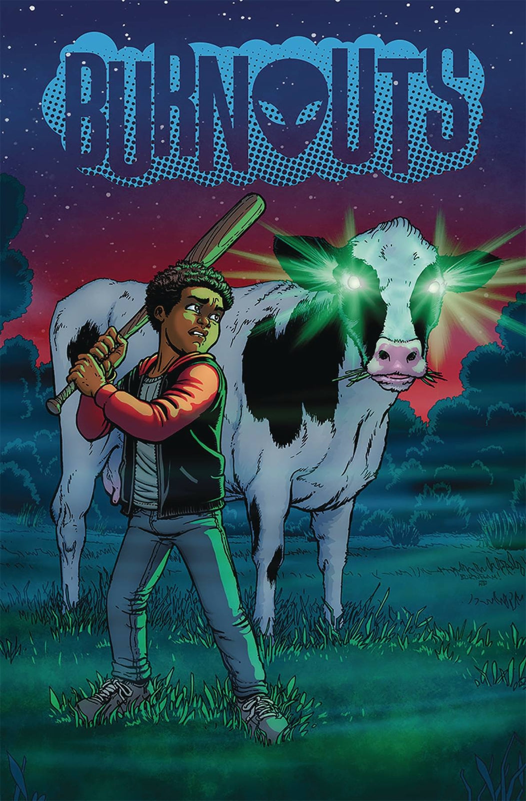 BURNOUTS #3 COVER A BURNHAM IMAGE COMICS NM 1ST PRINT 2018