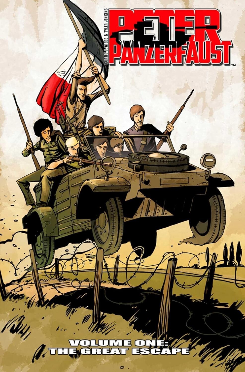 Peter Panzerfaust - GREAT ESCAPE Vol. 1 by Kurtis J Wiebe GRAPHIC NOVEL NEW