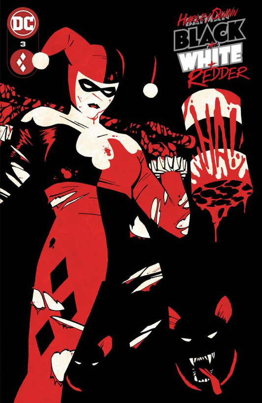 HARLEY QUINN BLACK WHITE REDDER #3 NM 1ST PRINT MAIN COVER DC COMICS 2023