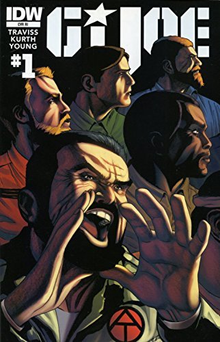 G.I. JOE #1 RI VARIANT TRAVISS KAREN NM 1ST PRINT
