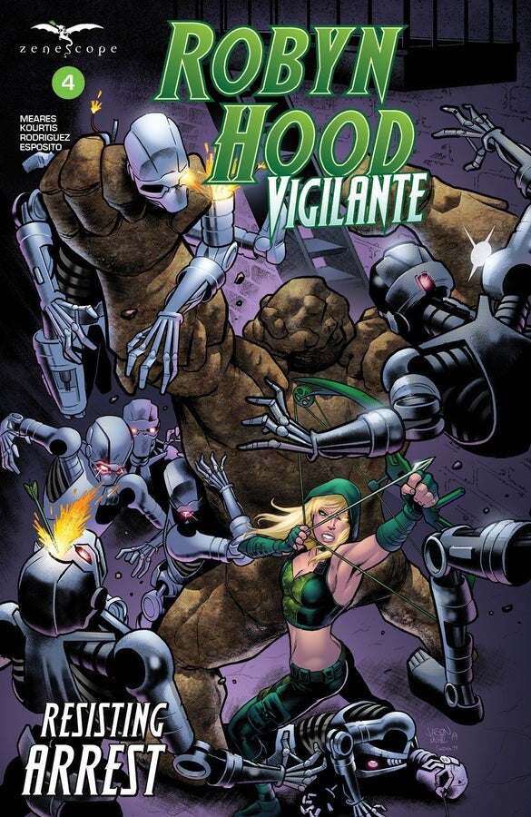 ROBYN HOOD VIGILANTE #4 COVER B ZENESCOPE NM 1ST PRINT 2020