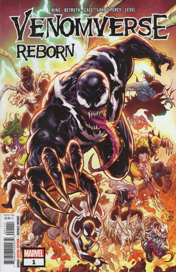 VENOMVERSE REBORN #1 NM 1ST PRINT MAIN COVER MARVEL COMICS 2024