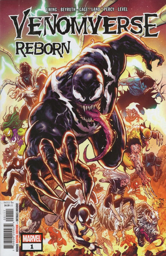 VENOMVERSE REBORN #1 NM 1ST PRINT MAIN COVER MARVEL COMICS 2024