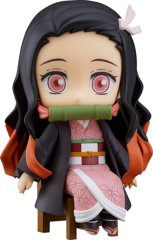 DEMON SLAYER KIMETSU NEZUKO KAMADO NENDOROID SWACCHAO FIGURE GOOD SMILE NEW!