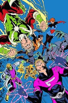 LEGION OF SUPER HEROES #12 PAUL LEVITZ NM 1ST PRINT