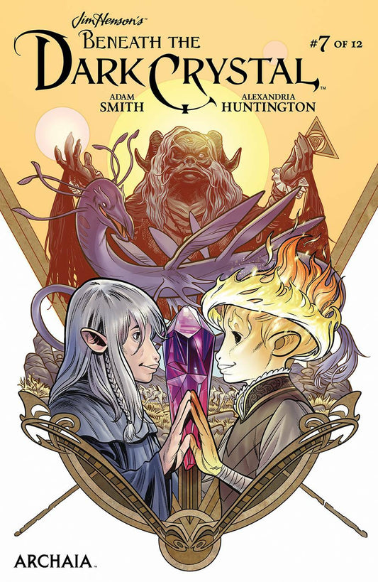 JIM HENSON BENEATH DARK CRYSTAL #7 MAIN COVER DEWEY BOOM! NM 1ST PRINT 2019