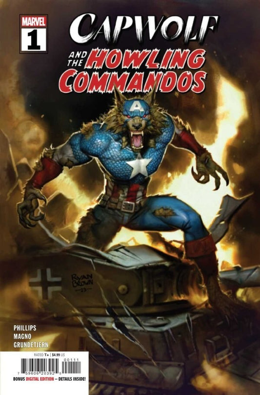 CAPWOLF HOWLING COMMANDOS #1 MAIN COVER NM 1ST PRINT MARVEL 2023