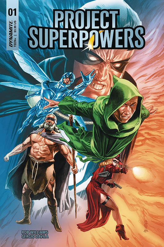 PROJECT SUPERPOWERS #1 COVER E JONES DYNAMITE NM