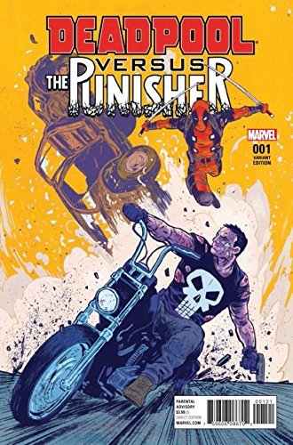 DEADPOOL VERSUS THE PUNISHER FRED VAN LENTE #1 VARIANT NM 1ST PRINT