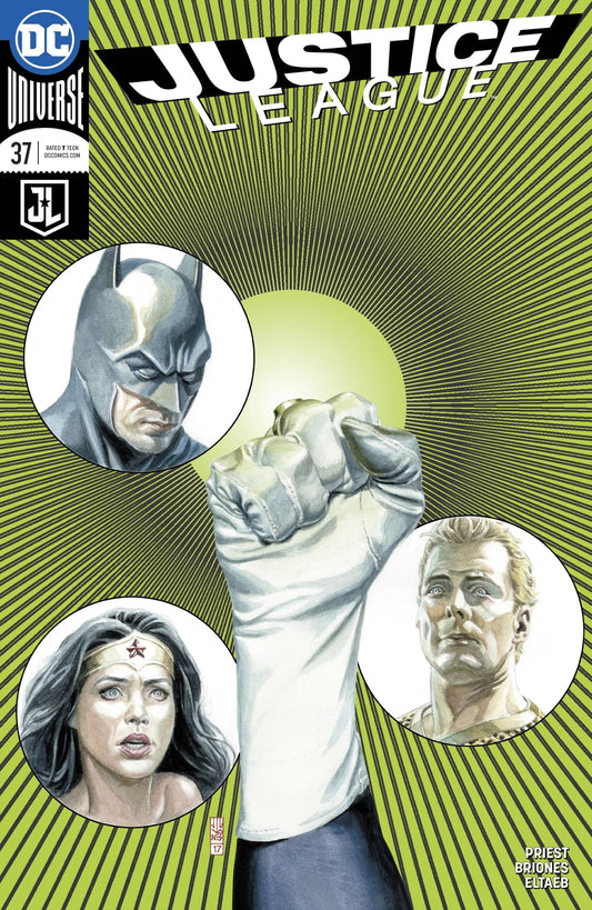 JUSTICE LEAGUE #37 VARIANT  REBIRTH DC COMICS NM