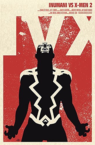INHUMANS VS X-MEN #1 ACTION FIGURE VARIANT LENIL FRANCIS YU J NM 1ST PRINT