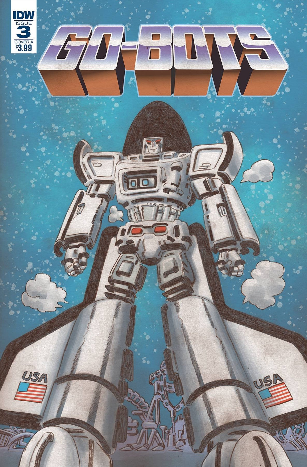 GO-BOTS #3 COVER A SCIOLI IDW NM 1ST PRINT 2019
