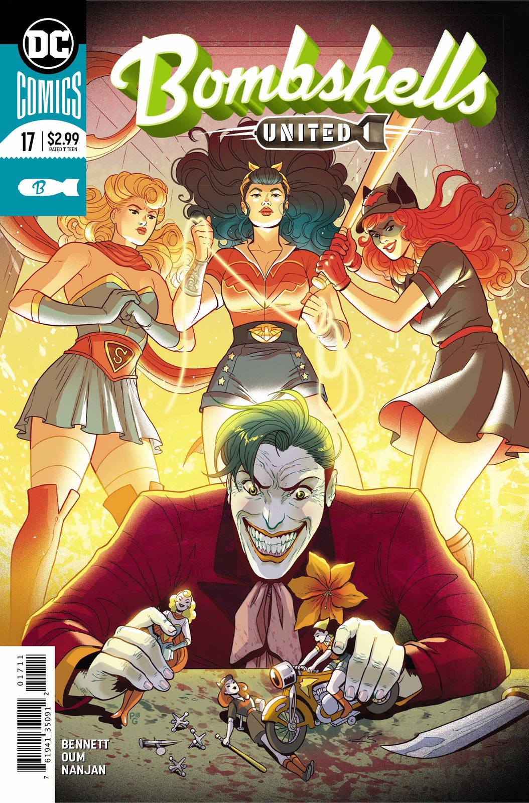 BOMBSHELLS UNITED #17 DC COMICS NM
