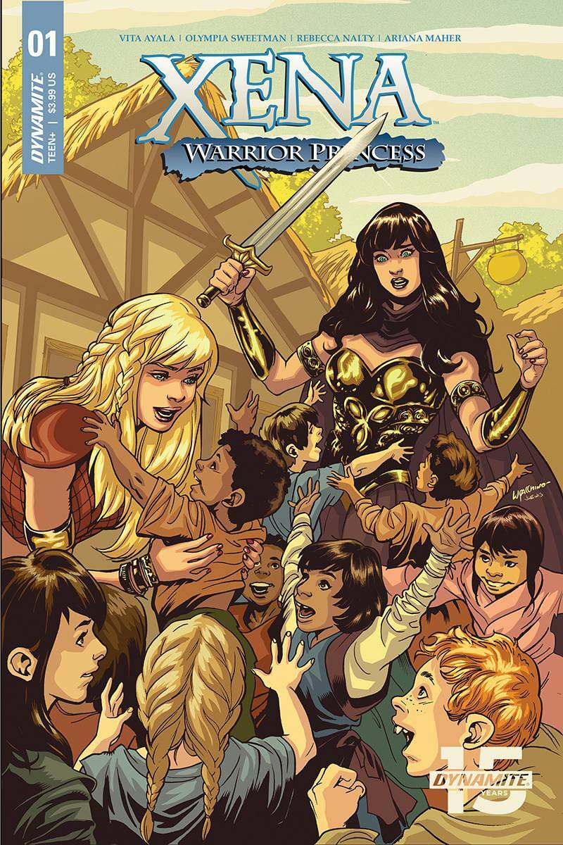 XENA WARRIOR PRINCESS #1 COVER B LUPACCHINO DYNAMITE NM 1ST PRINT 2019