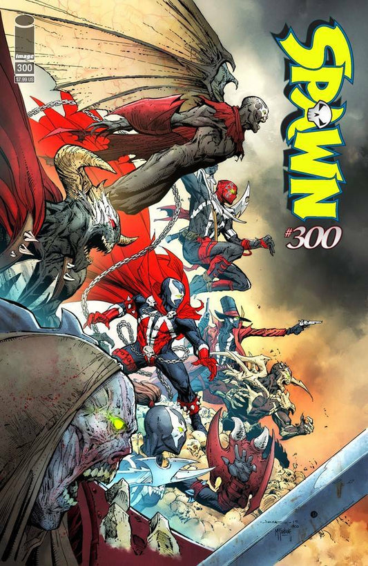 SPAWN #300 OPENA VARIANT COVER H NM 1ST PRINT IMAGE 2019
