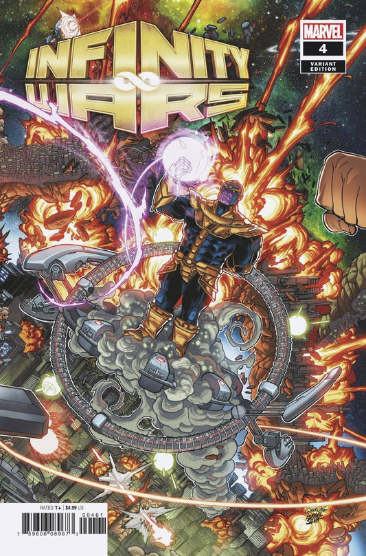 INFINITY WARS #4 GARRON CONNECTING VARIANT MARVEL NM