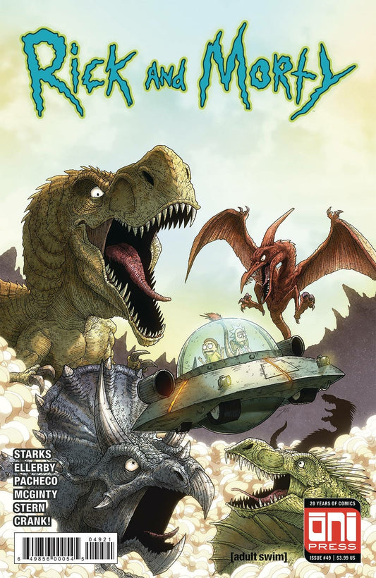 RICK & MORTY #49 COVER B VASQUEZ ONI PRESS INC. NM 1ST PRINT 2019