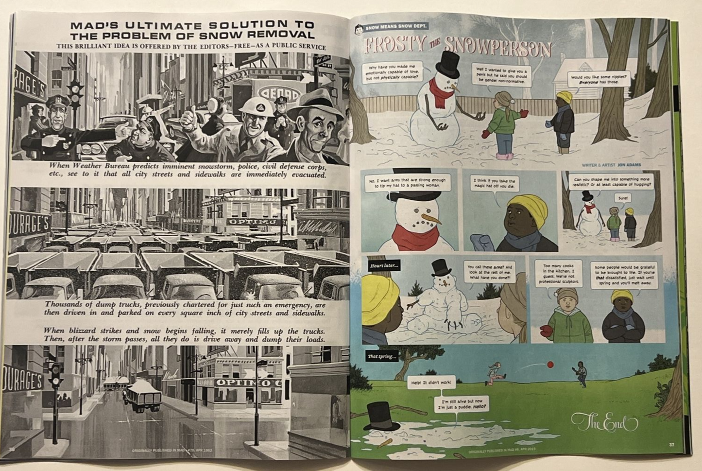 MAD MAGAZINE #41 FEB 2025 NEW MATERIAL AI MIDDLE FINGER