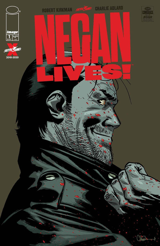 NEGAN LIVES #1 IMAGE COMICS WALKING DEAD ROBERT KIRKMAN CHARLIE ADLARD NM