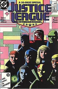 JUSTICE LEAGUE INTERNATIONAL (1987 SERIES) #7 DC COMICS NM 1ST PRINT