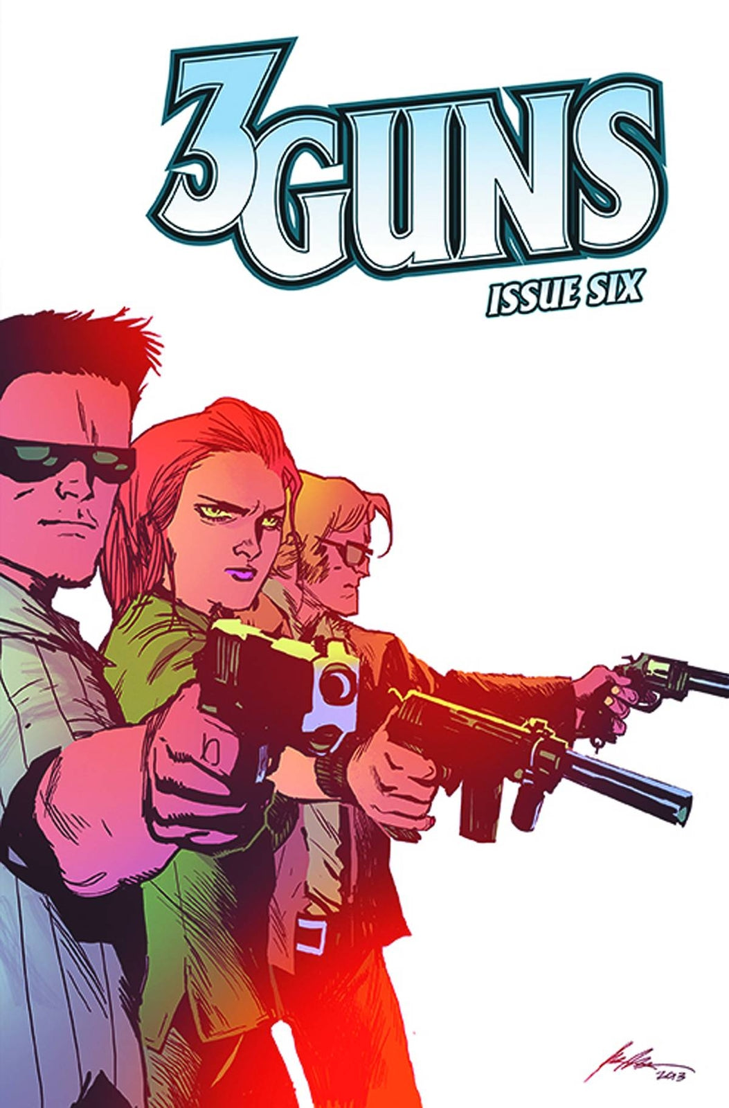 3 GUNS #6 STEVEN GRANT AND EMILIO LAISO Boom  NM FIRST PRINT