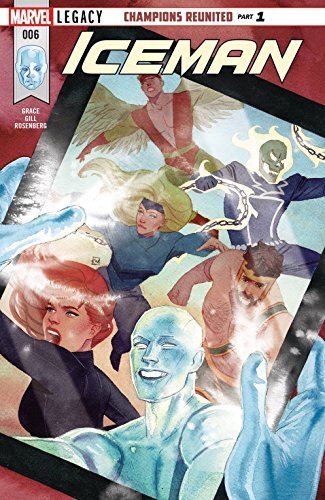 ICEMAN #6 LEGACY NM 1ST PRINT