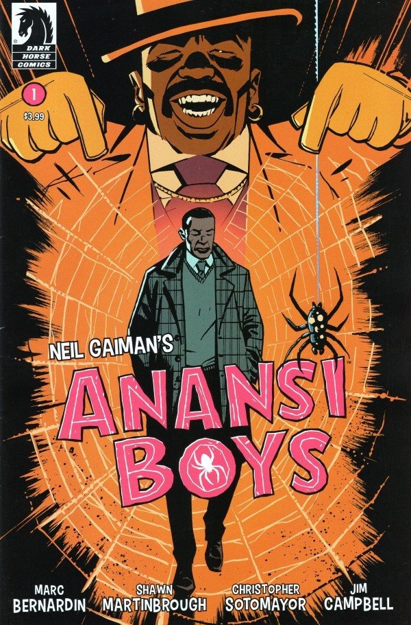 ANANSI BOYS #1 NM 1ST PRINT MARTINBROUGH VARIANT DARK HORSE COMICS 2024