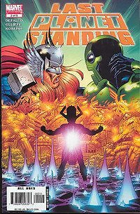 LAST PLANET STANDING #2 TOM DEFALCO PAT OLLIFFE SCOTT KOBLISH NM 1ST PRINT
