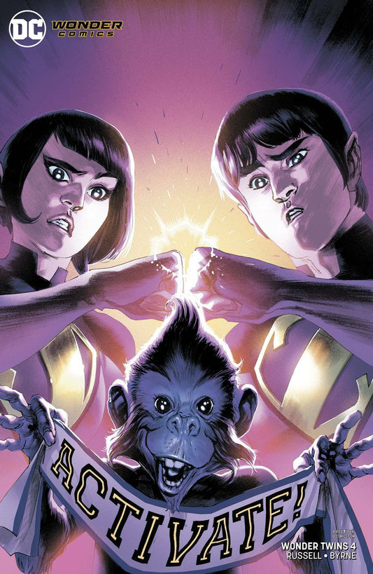 WONDER TWINS #4 VARIANT DC NM 1ST PRINT 2019