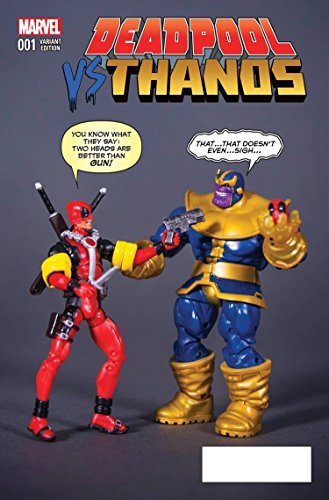 DEADPOOL VS THANOS #1 ACTION FIGURE VARIANT NM 1ST PRINT